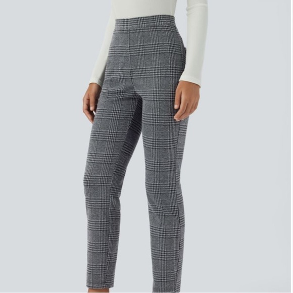 Pants - Plaid dress pants